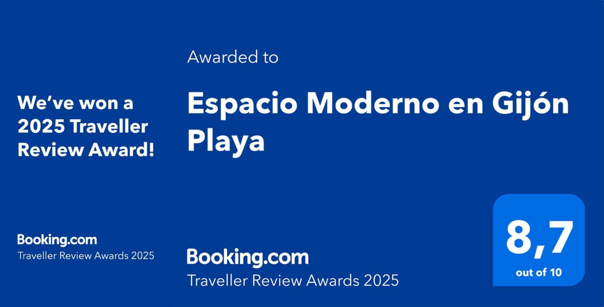 Espacio Moderno En Gijon Playa Εξωτερικό φωτογραφία